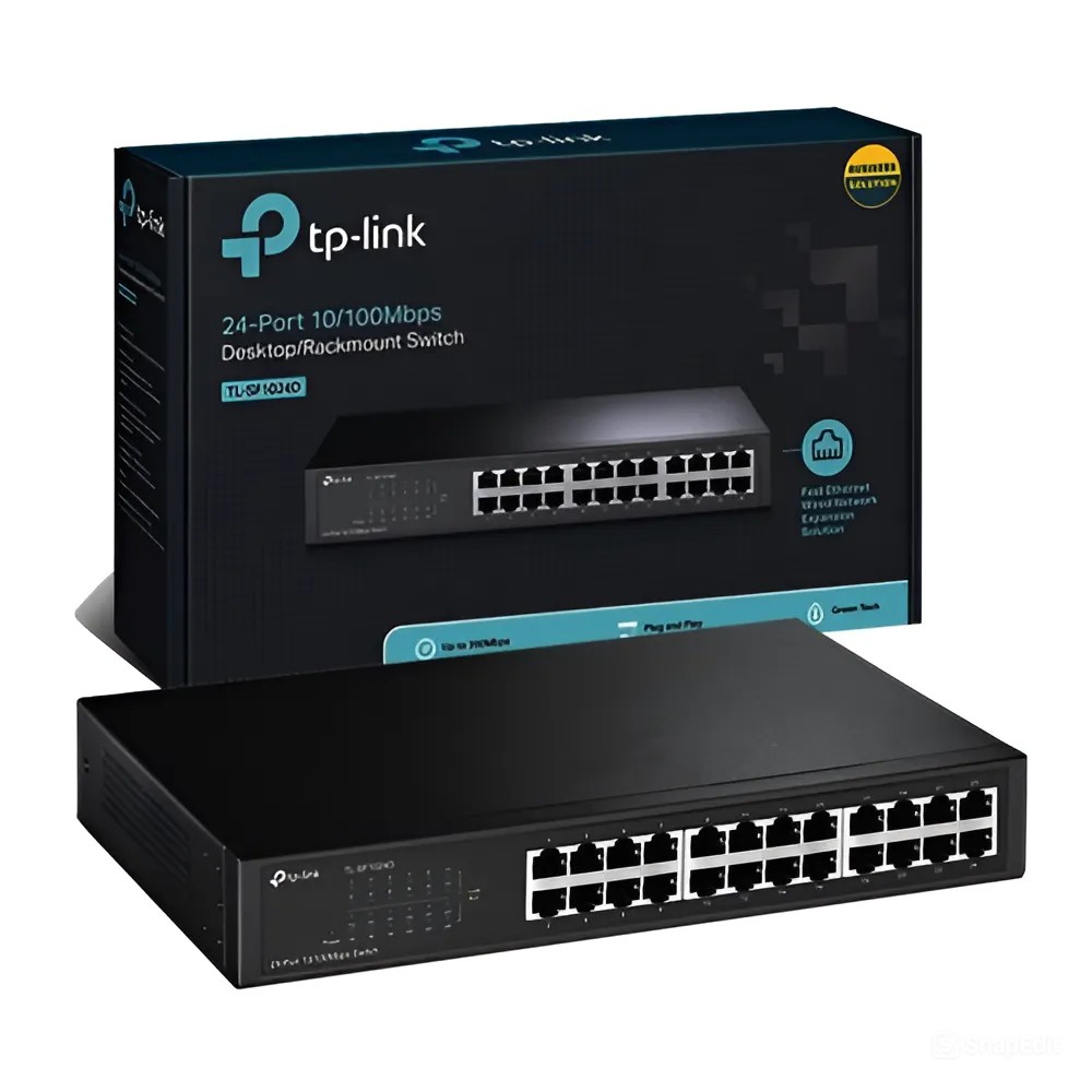 SWITCH TP-LINK TL-SF1024D (24PORT 10/100MBPS - VỎ KIM LOẠI)