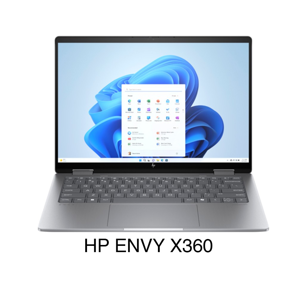 Laptop HP ENVY X360 14-fc0084TU A19BTPA (Intel Core Ultra 7 155U | 32GB | 1TB | 14 inch 2.8K | Win 11 | Bạc)